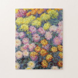 Monet - Bed van Chrysanthema Legpuzzel