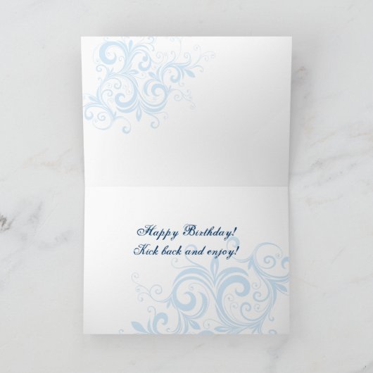 Monet Birthday Kaart (Binnen)