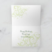 Monet Birthday Kaart (Binnen)