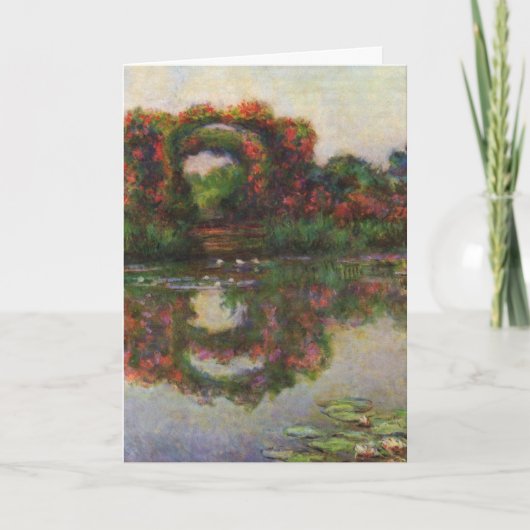 Monet Birthday Kaart (Voorkant)