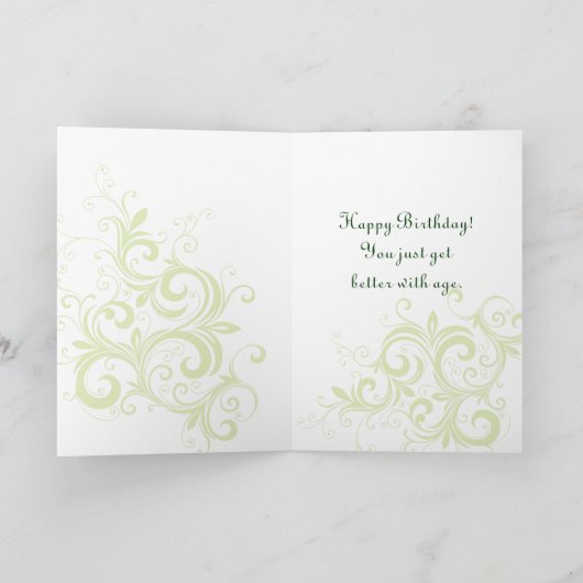 Monet Birthday Kaart (Binnen)