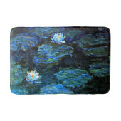 Monet - Blauwe waterlimieten Badmat (Voorkant)