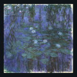 Monet - Blauwe waterlimieten Poster<br><div class="desc">Blue Water Lilies van Claude Monet. Ga naar https://books.zedign.com/zas/2.html voor meer poster-gereed afbeeldingen uit Zedign Art Series Book 2 "Claude Monet - Paintings & Drawings Vol 1"</div>