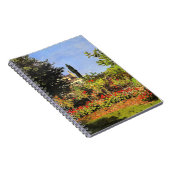 Monet - Bloeiende tuin Notitieboek (Rechterzijde)