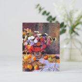 Monet - Bloemen en Fruit Briefkaart (Staand voorkant)