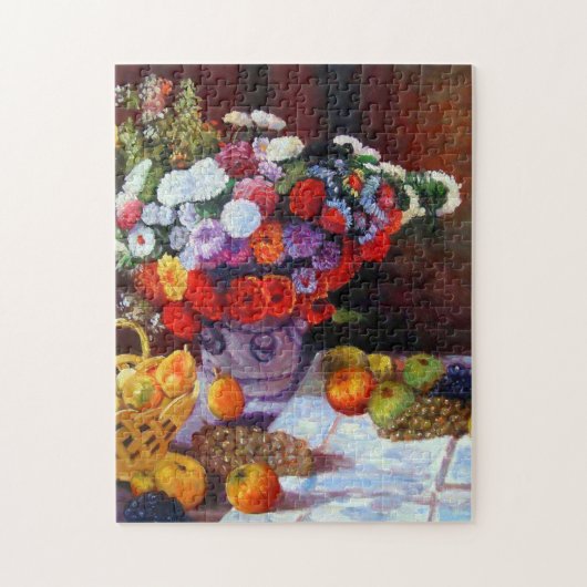 Monet Bloemen en Fruit Legpuzzel (Verticaal)