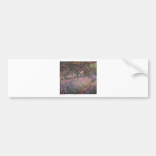 Monet bloemen Kunstenaar Tuin Giverny wijnstokken Bumpersticker