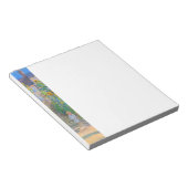 Monet Bloementuin Bijgewerkt Notitieblok (Schuin)