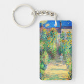 Monet Bloementuin Sleutelhanger (Voorkant)