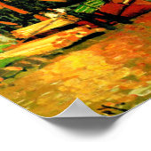 Monet - Boats in Zaandam, beroemd schilderij Poster (Hoek)