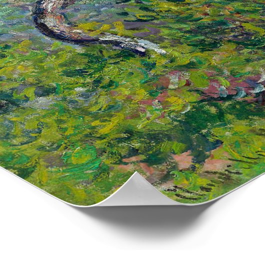 Monet Bordighera Italy Landscape Painting Poster (Hoek)