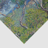 Monet Bordighera Italy Landscape Painting Tissuepapier (Detail)