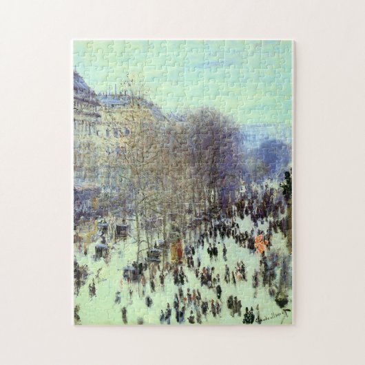 Monet Boulevard de Capucines Fine Art Legpuzzel (Verticaal)