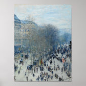 Monet - Boulevard des Capucines Poster (Voorkant)