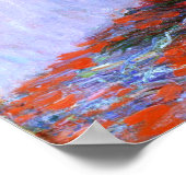 Monet Bouquet van Sunflower Fine Art Poster (Hoek)