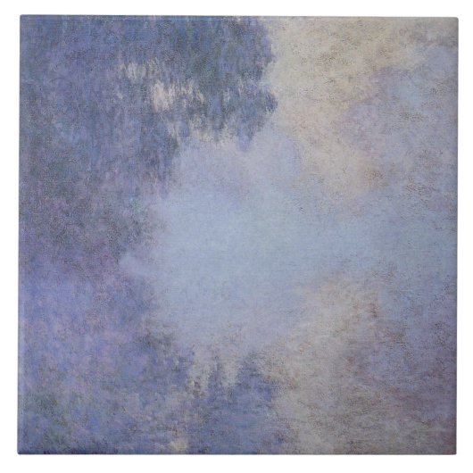 Monet - Branch of the Seine near Giverny Tegeltje (Voorkant)