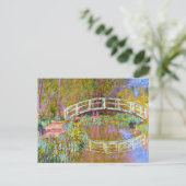 Monet - Brug in de tuin van Monet Briefkaart (Staand voorkant)