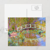 Monet - Brug in de tuin van Monet Briefkaart (Voorkant / Achterkant)