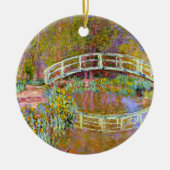 Monet - Brug in de tuin van Monet Keramisch Ornament (Voorkant)