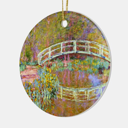 Monet - Brug in de tuin van Monet Keramisch Ornament (Links)