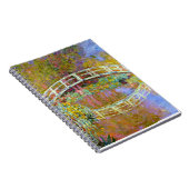 Monet - Brug in de tuin van Monet Notitieboek (Rechterzijde)