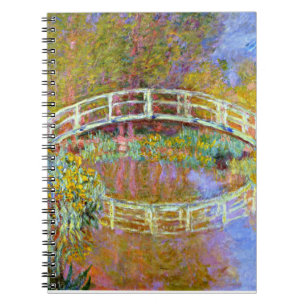 Monet - Brug in de tuin van Monet Notitieboek
