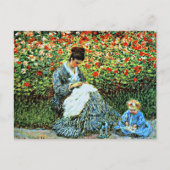 Monet - Camille Monet en Child Briefkaart (Voorkant)