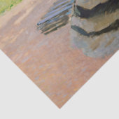 Monet- Camille op een Tuin Bench Decoupage Tissuepapier (Detail)