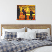 Monet Canvas Afdruk (Insitu (Slaapkamer))