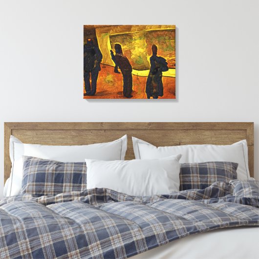 Monet Canvas Afdruk (Insitu (Slaapkamer))