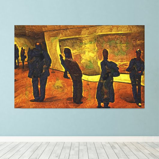 Monet Canvas Afdruk (Insitu (Houten vloer))