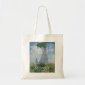 Monet Canvas tas Art, vrouw met een parasol (Voorkant)