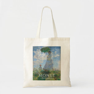Monet Canvas tas Art, vrouw met een parasol