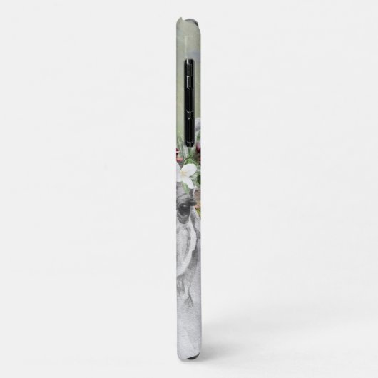 Monet Champ Tulipes en Fancy Llama Case-Mate iPhone Case (Achterkant/links)