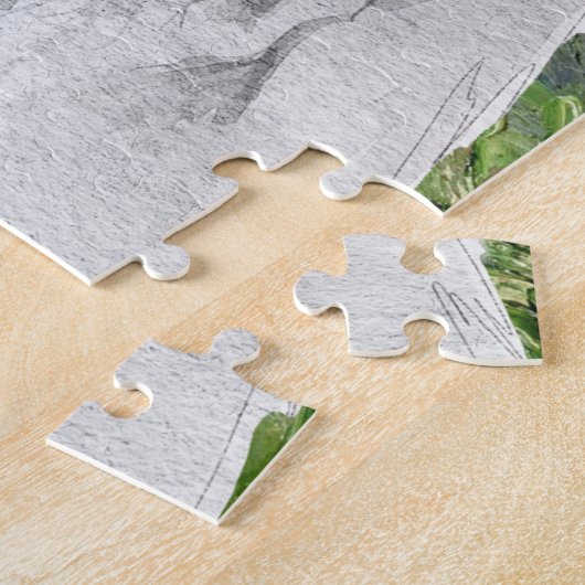 Monet Champ Tulipes en Fancy Llama Legpuzzel (Zijkant)