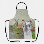Monet Champ Tulipes en Fancy Llama Schort (Voorkant)