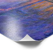Monet Charing Cross Bridge afdrukken Foto Afdruk (Hoek)
