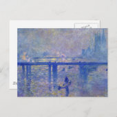 Monet Charing Cross Bridge Briefkaart (Voorkant / Achterkant)