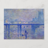 Monet Charing Cross Bridge Briefkaart (Voorkant)