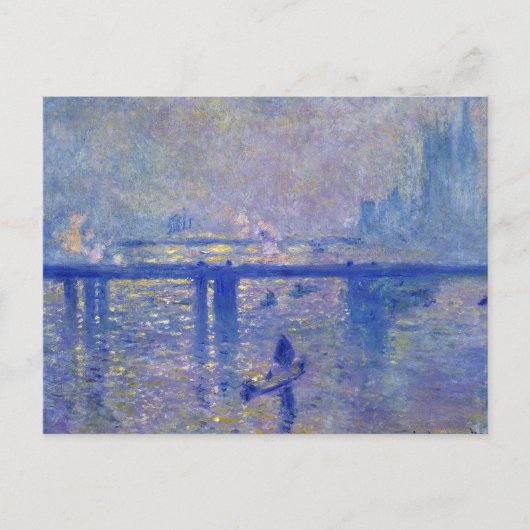 Monet Charing Cross Bridge Briefkaart (Voorkant)