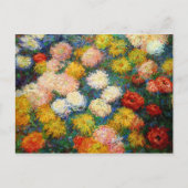Monet - Chrysanthemums, 1897 Briefkaart (Voorkant)