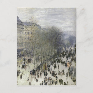 Monet, Claude Boulevard des Capucines 1873 Techniq Briefkaart