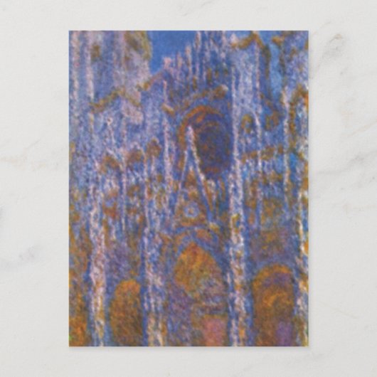 Monet, Claude Kathedrale von Rouen (Das Portal bei Briefkaart (Voorkant)