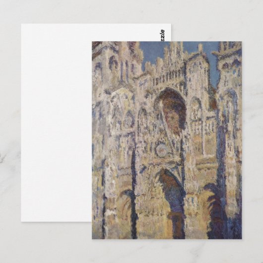 Monet, Claude Kathedrale von Rouen (Das Portal und Briefkaart (Voorkant / Achterkant)