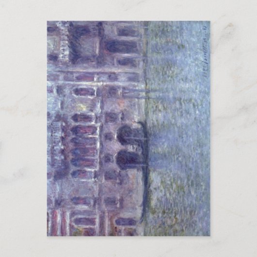 Monet, Claude Palazzo da Mula, Venedig 1908 Techni Briefkaart (Voorkant)