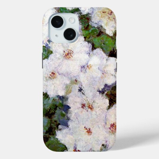Monet - Clematis, 1887 populaire bloemen schildere Case-Mate iPhone Case (Achterkant)