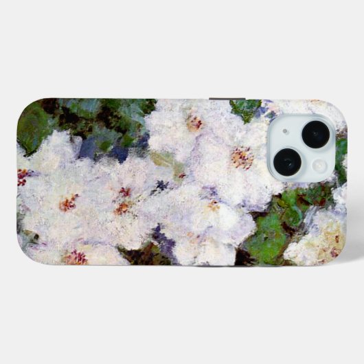 Monet - Clematis, 1887 populaire bloemen schildere Case-Mate iPhone Case (Achterkant (horizontaal))