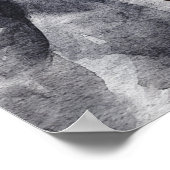 Monet Cliff of Aval & Black Horse Compilation Poster (Hoek)