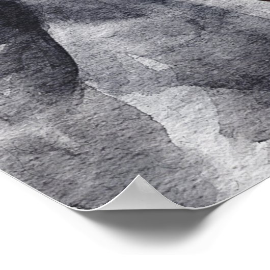 Monet Cliff of Aval & Black Horse Compilation Poster (Hoek)