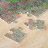 Monet Cliff Walk bij Pourvil Impressionist Paintin Legpuzzel (Zijkant)